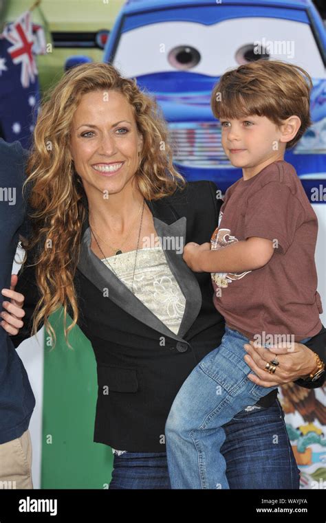 Los Angeles Ca June 18 2011 Sheryl Crow And Son Wyatt At The Premiere Of Cars 2 At The El