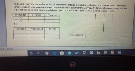 Curso Biología Y Cs Terrestres Práctica Ejercicios Cruces Monohíbridos Finales