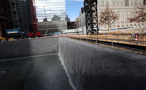 9/11 Memorial Pools Get Test Run - WNYC