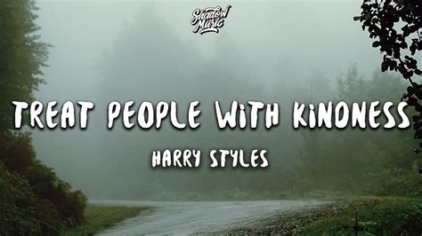 Harry Styles Treat People With Kindness Lyrics Youtube