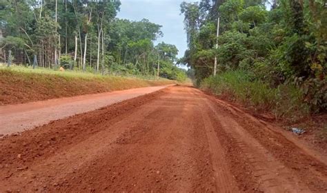 Estrada Do Areia Branca Recebe Servi Os De Recupera O Tudo Rond Nia