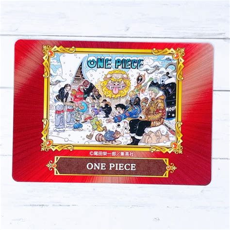 ジャンプフェアinアニメイト 2022 キャラクターカード 特典 非売品 One Piece ワンピース