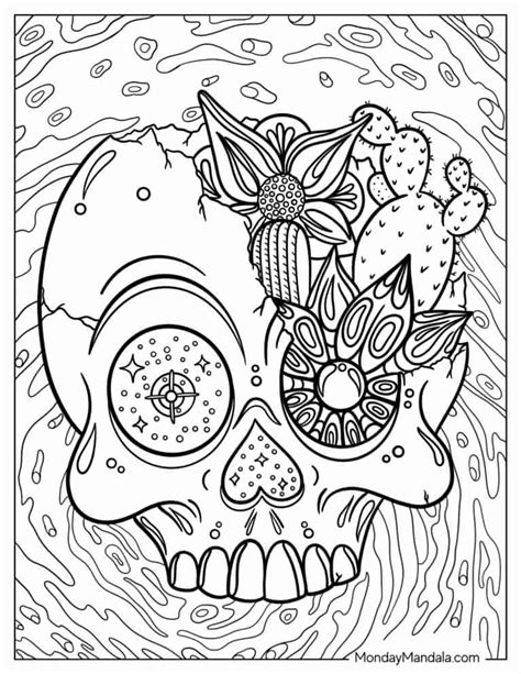 20 Trippy Coloring Pages Free PDF Printables