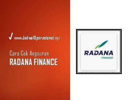 SuperPraktis Cek Angsuran Radana Finance 100 Terbukti