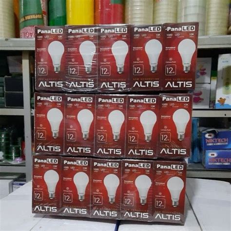 Jual Lampu Panaled Altis 12 Watt Garansi 1 Tahun Cahaya Putih Led Buld