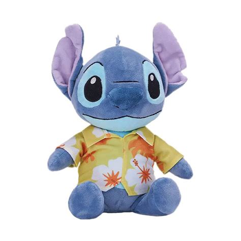 Jucarie Din Plus Stitch Hawaii Cu Camasa Galbena Lilo Si Stitch Play