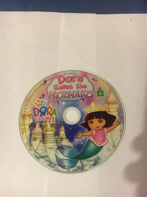 Dora The Explorer Dora Saves The Mermaids Dvd Disk Only