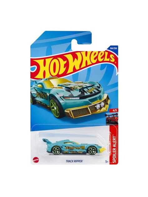 HCV49 Машинка металлическая игрушка Hot Wheels коллекционная модель TRACK RIPPER бирюзовый