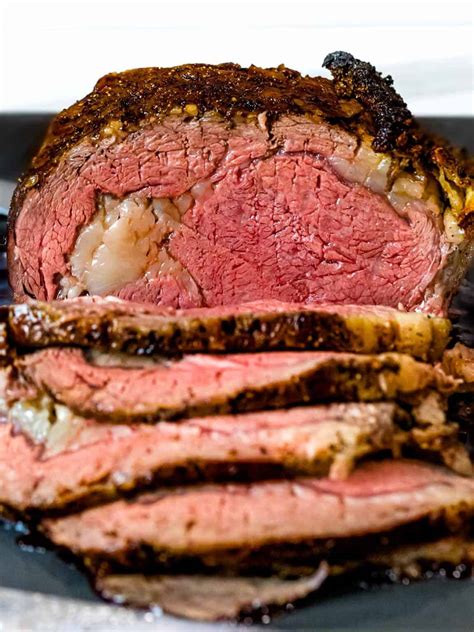 Prime Rib Roast Standing Rib Roast Reverse Sear Method Drive Me Hot