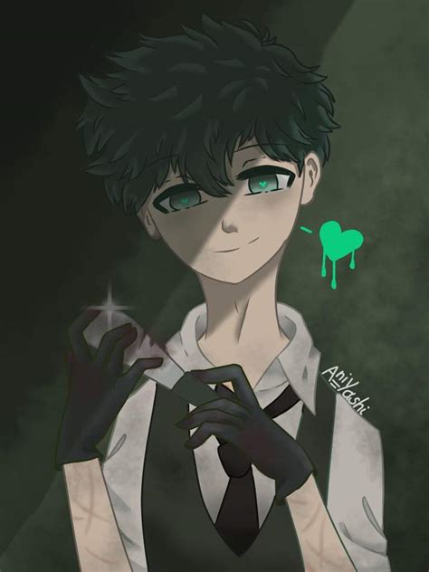 Villain Deku Fanart My Hero Academia Amino