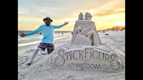 Sand Lapse Stick FIgure Wisdom Album Art YouTube