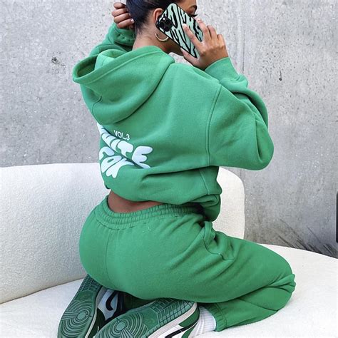 White Fox Hoodie Size Ml Rrp 7995 Depop