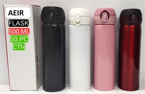 AEIR Mix Ml Stainless Steel Hot And Cold Colour Insulated Vacuum Flask At Rs In Mumbai