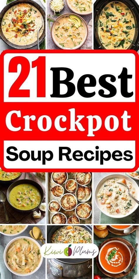 21 Best Crockpot Soup Recipes