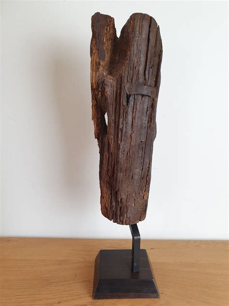 Proantic Naked Woman Wooden Sculpture Xviii