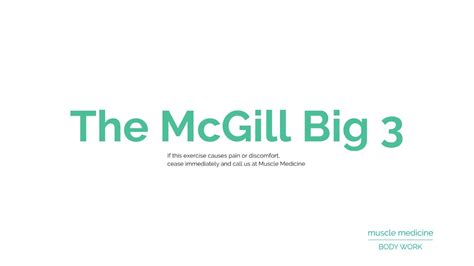 Mcgill Big Complete Routine Youtube