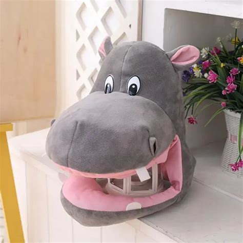 Animaux En Peluche De Dessin Anim Hippo Hotte Chapeau De Coiffe