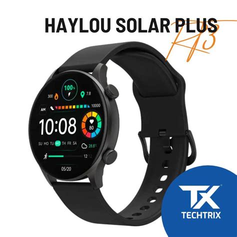 HAYLOU Solar Plus RT3 BT Calling Watch - TechTrix | Shop online