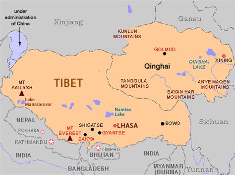 mount kailash map - Tibetan Magazine for Tibet News & Issues