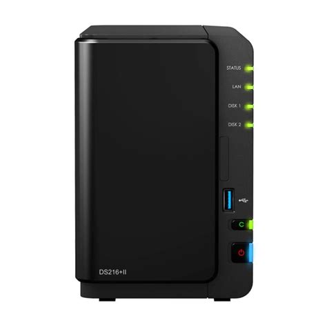 Synology DS216 II DiskStation NAS 2 X HDD SSD 2 5 3 5