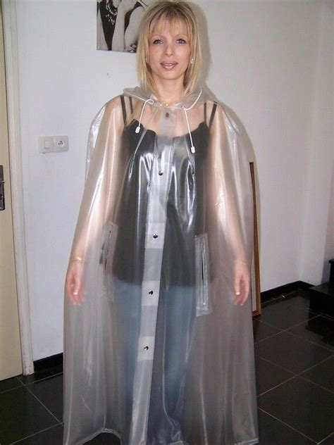 Pin By David Durrant On Yasmine Rainwear Girl Rain Fashion Pvc Raincoat