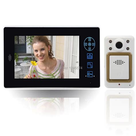 7 inch Wireless Video Door Phone Viewer Camera Digital Peephole Door ...