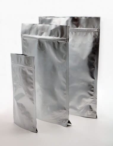 Laminated Aluminum DoyPack Bags Zip Lock Bags Conservatis