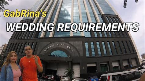 Wedding Requirements Inasikaso Na Namin Ang Mga Kailangan Para Sa