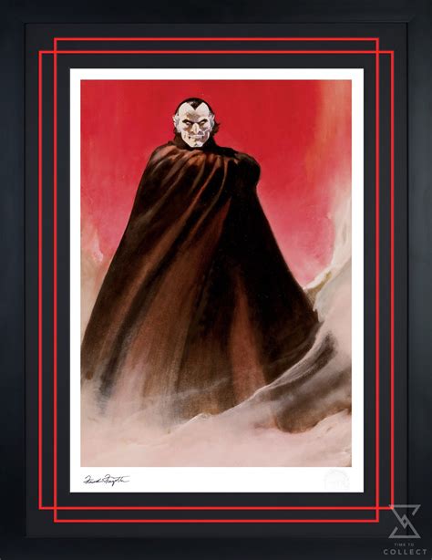 Count Dracula By Frank Frazetta Horrorclassic Monsters Time To Collect