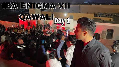 IBA ENIGMA Xll DAY 1 MODELLING QAWALI NIGHT Karachi Anand