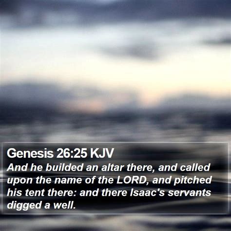 Genesis 2625 Kjv Bible Verse Images