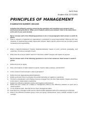 Principles Of Management Final Docx Ashli Hale Student Id