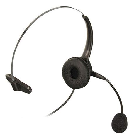 Bephamart Telephone Call Centre Headset Noise Cancelling Microphone Rj11 Headset For Office