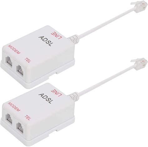 Amazon Uvital In Line DSL Filter Splitter In Line DSL Filter RJ11