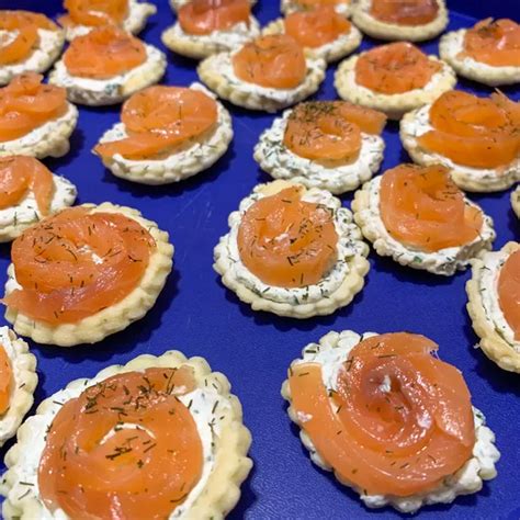 Minis Tartelettes Saumon Fromage Frais Au Noix Guy Demarle