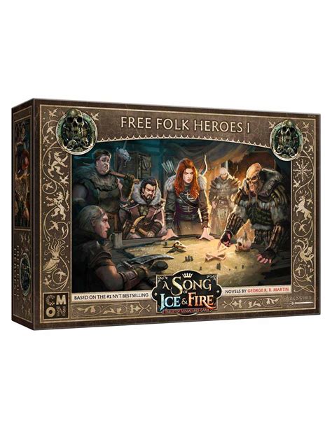 A Song Of Ice And Fire Free Folk Heroes Box 1 Expansion Multilingual