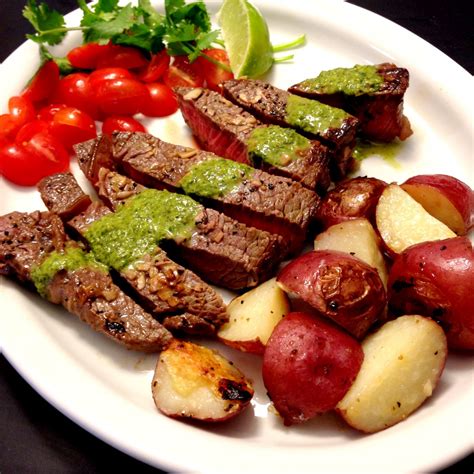 Steak with Chimichurri Sauce Recipes