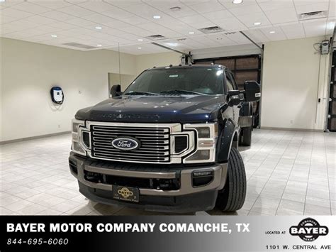 Pre Owned 2021 Ford F 450 King Ranch 4 Door Crew Cab Long Bed Truck In Comanche 51159 Bayer Ford