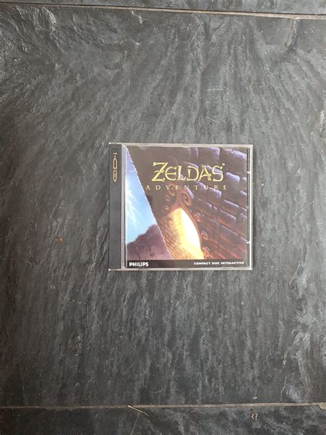 Zeldas Adventure Item Box And Manual Cd I