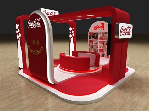 Cocacola Activation Booth By Hossam Moustafa Via Behance Exhibition