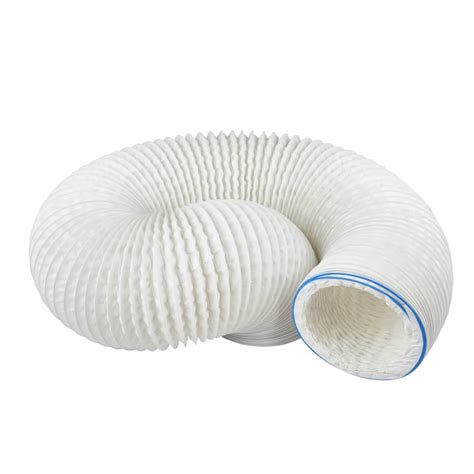 Manrose 5 125mm PVC Flexible Ducting 3000mm White