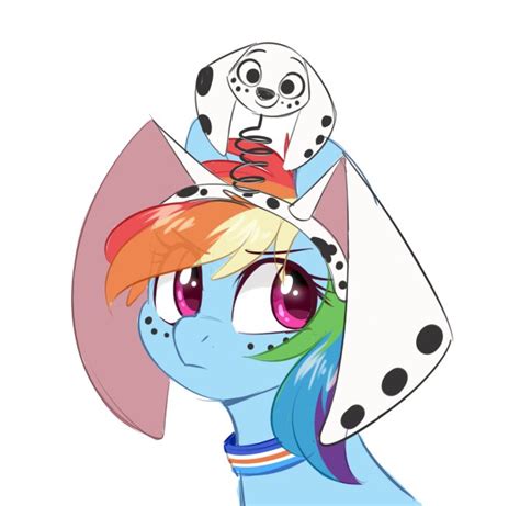 232989 Safe Artist Higglytownhero Dolly 101 Dalmatians Rainbow