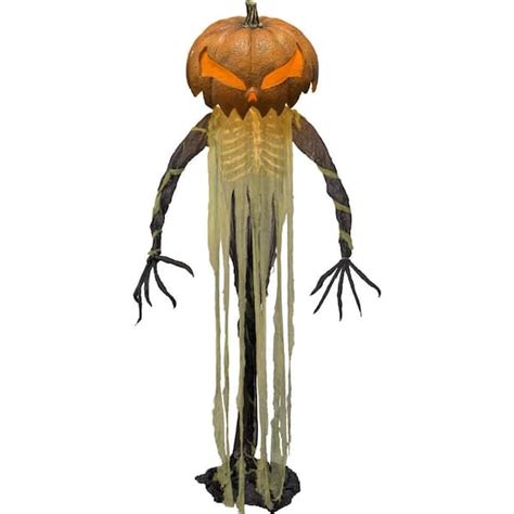 Haunted Hill Farm 9 Ft Pumpkin Sentinel By Tekky Premium Halloween