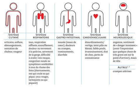 Signes et symptômes d une réaction allergique Food Allergy Canada