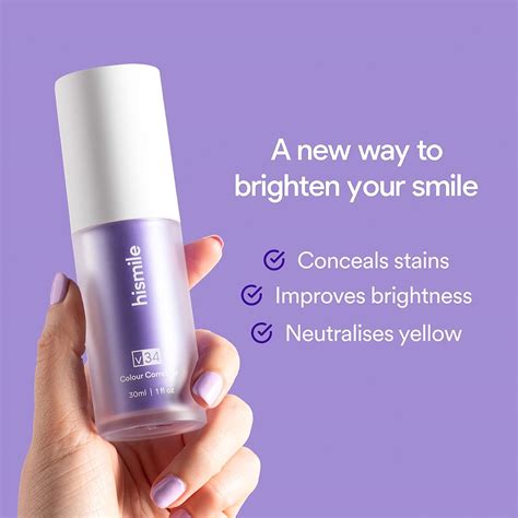 V Colour Corrector Purple Teeth Whitening Tooth Stain Removal