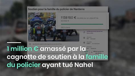 Million Amass Par La Cagnotte De Soutien La Famille Du Policier