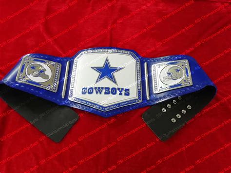 Dallas Cowboys Wrestling Belt, Championship Belt