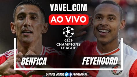 Gols e melhores momentos de Benfica x Feyenoord pela Liga dos Campeões