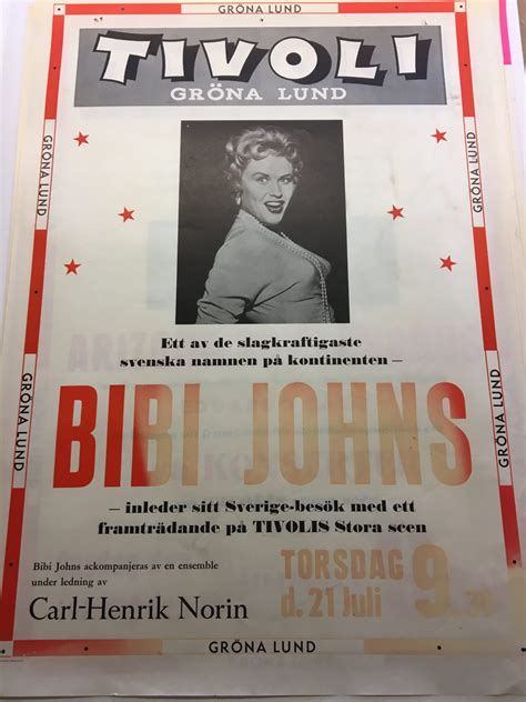 Bibi Johns Underh Llning Gr Na Lunds Historia