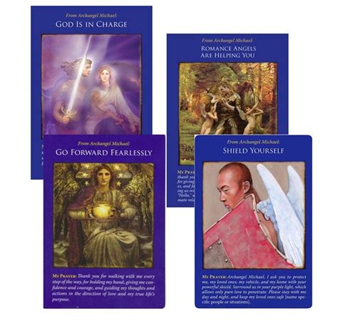 Archangel Michael Oracle Cards Tarot Deck Cards Set Tarot Etsy